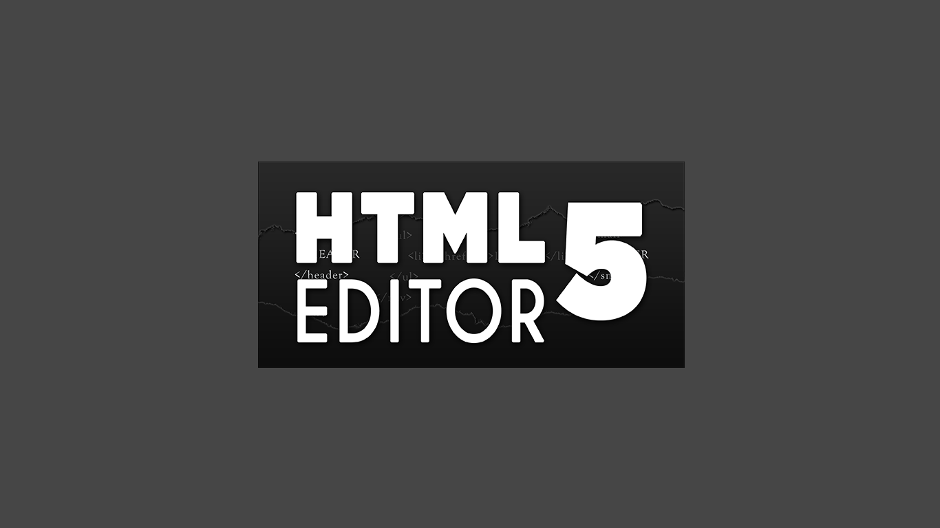 Html5 Editor App - create, edit and open html, javascript and css files
